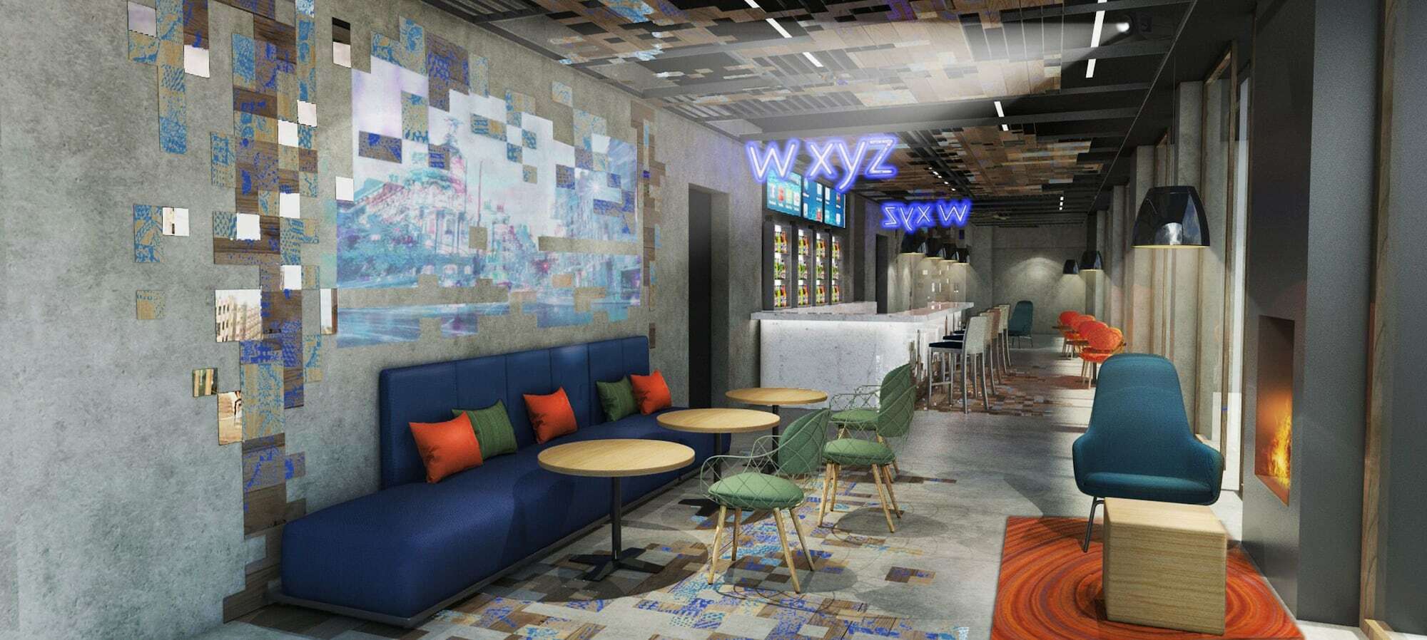 Отель Aloft Madrid Gran Via Экстерьер фото