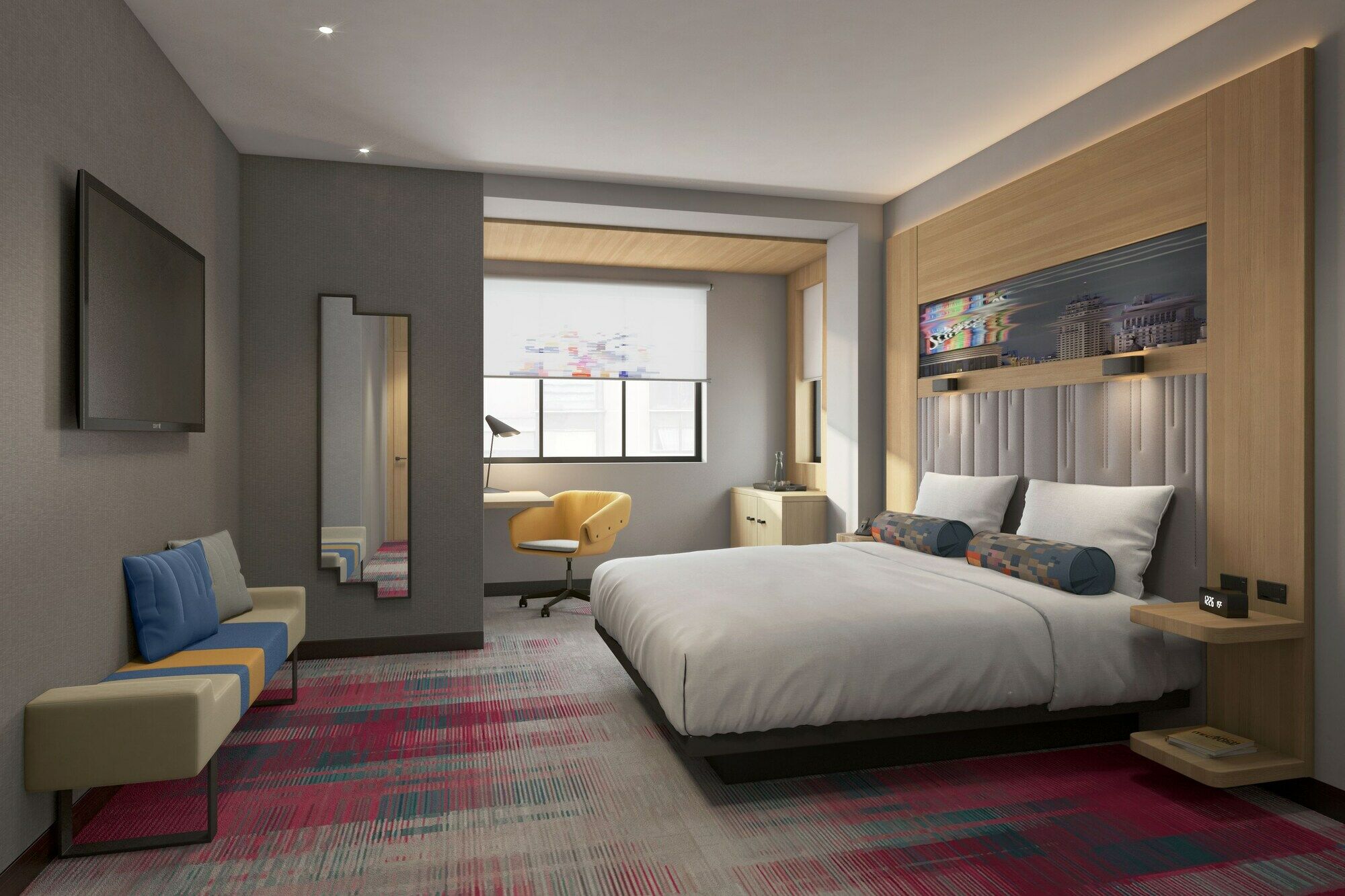 Отель Aloft Madrid Gran Via Экстерьер фото